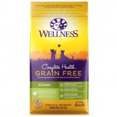 Wellness Complete Health Grain Free Cat Food Kitten Deboned Chicken & Chicken Meal Recipe 5.5lbs